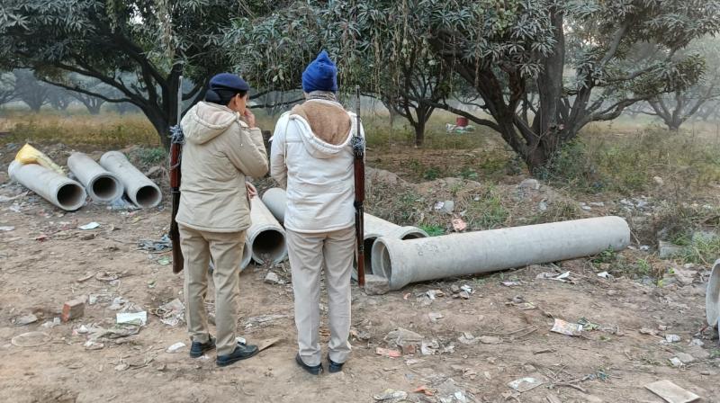A bomb was found near the helipad of Chief Minister Bhagwant Mann, the police sealed the area A bomb was found near the helipad of Chief Minister Bhagwant Mann, the police sealed the area