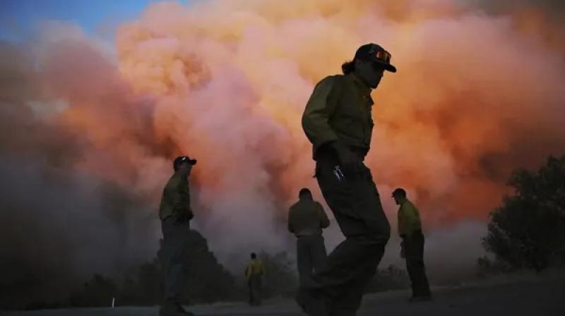 California Woods fire California Woods fire