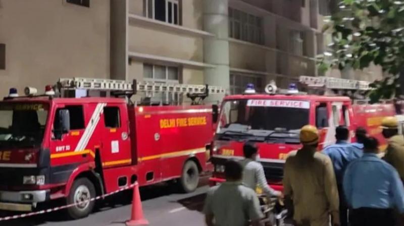 Minor Fire At Emergency Ward Of Delhi's AIIMS Minor Fire At Emergency Ward Of Delhi's AIIMS