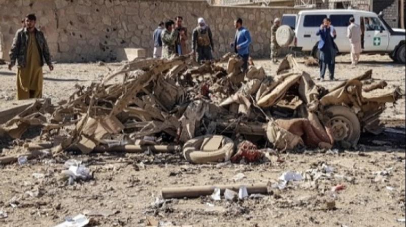 Suicide car bomb explodes Suicide car bomb explodes