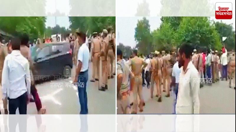Farmers Protest against BJP Leader Varun Gandhi Farmers Protest against BJP Leader Varun Gandhi