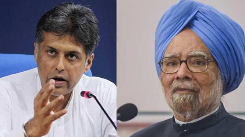 Manish Tewari and Dr Manmohan Singh Manish Tewari and Dr Manmohan Singh