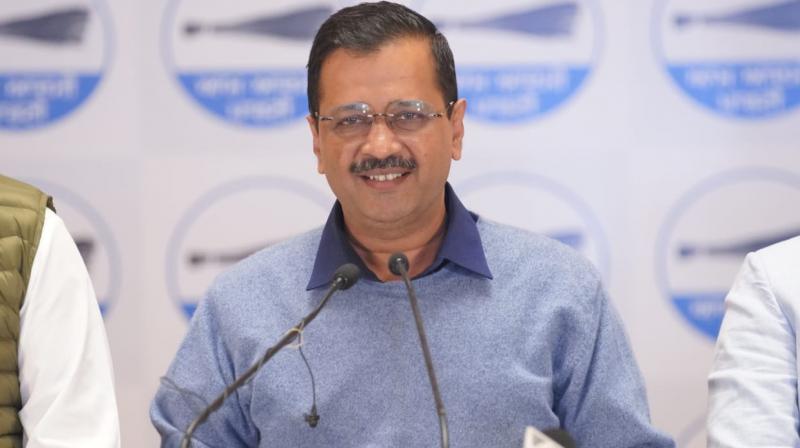 CM Kejriwal gave seven guarantees to traders and businessmen in Amritsar CM Kejriwal gave seven guarantees to traders and businessmen in Amritsar