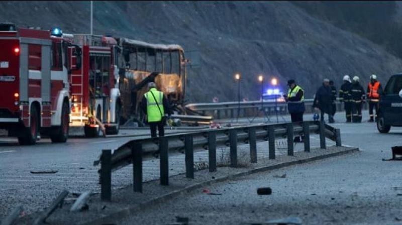 At least 45 killed in Bulgaria bus crash At least 45 killed in Bulgaria bus crash