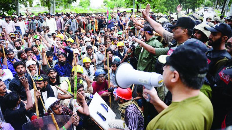 People Protesting People Protesting
