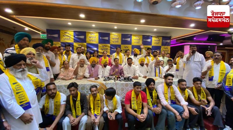 Ludhiana West by-election: AAP gets a boost in Ludhiana, more than 100 people join Ludhiana West by-election: AAP gets a boost in Ludhiana, more than 100 people join