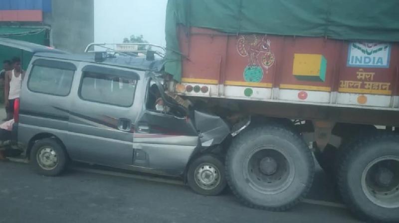 Tragic road accident in Jaipur Tragic road accident in Jaipur
