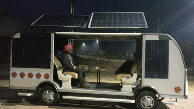 Solar bus
