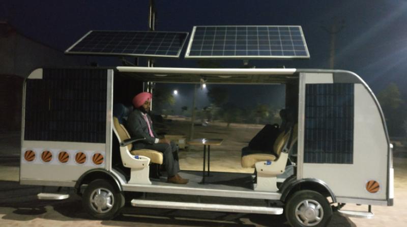 Solar bus Solar bus
