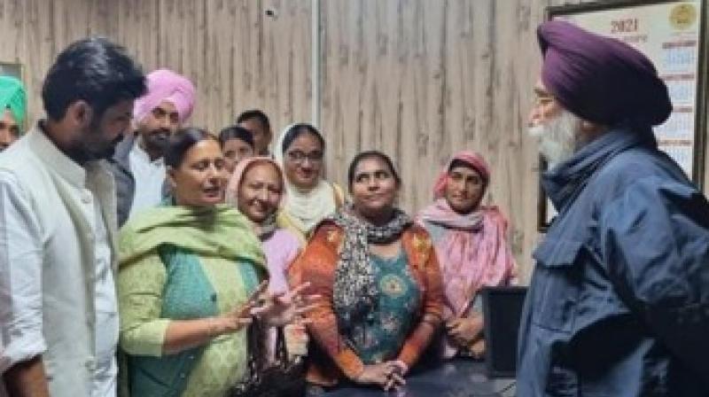 Sukhjinder Randhawa and Raja Waring held a meeting with the delegation of Anganwadi Union