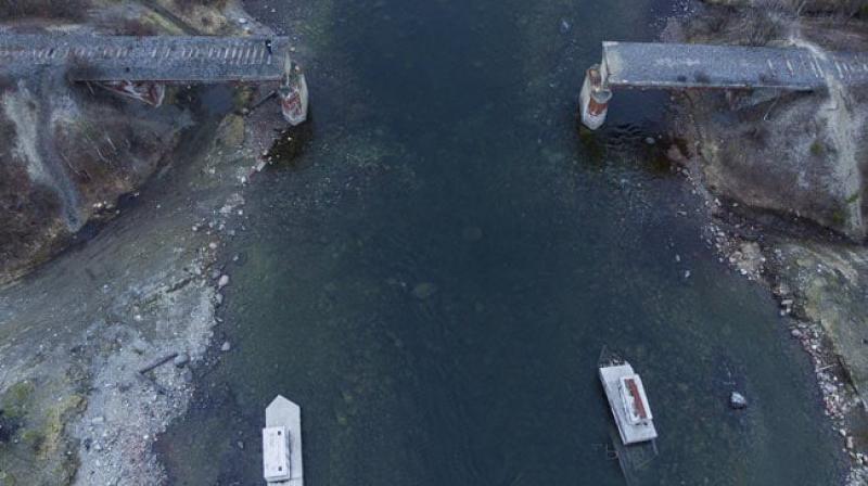56 tonne 23 metre rail bridge vanished in russias 56 tonne 23 metre rail bridge vanished in russias