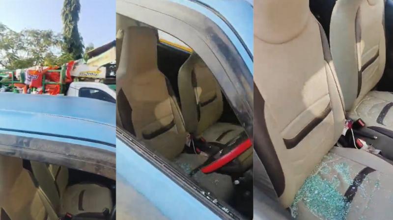 Congress accused the attack on vehicles of 'Bharat Jodo Nyan Yatra' News in punjabi Congress accused the attack on vehicles of 'Bharat Jodo Nyan Yatra' News in punjabi