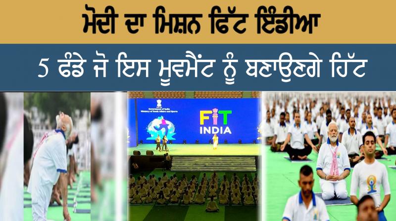 fit india movement narendra modi government fitness point national sports day
