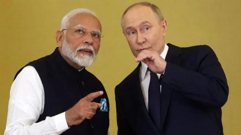 PM Modi and Russian President Vladimir Putin PM Modi and Russian President Vladimir Putin
