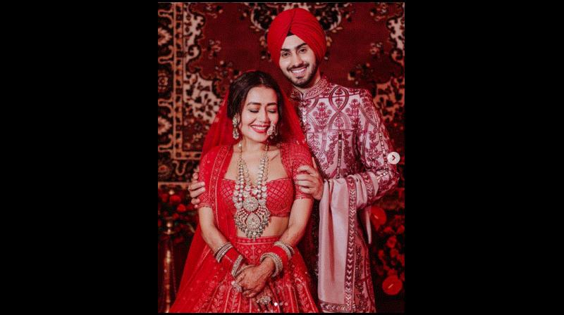 neha kakkar with rohanpreet singh neha kakkar with rohanpreet singh