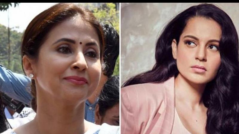 urmila matondkar and Kangana Ranaut urmila matondkar and Kangana Ranaut