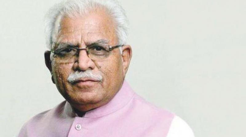 Haryana CM Manohar Lal Khattar Haryana CM Manohar Lal Khattar