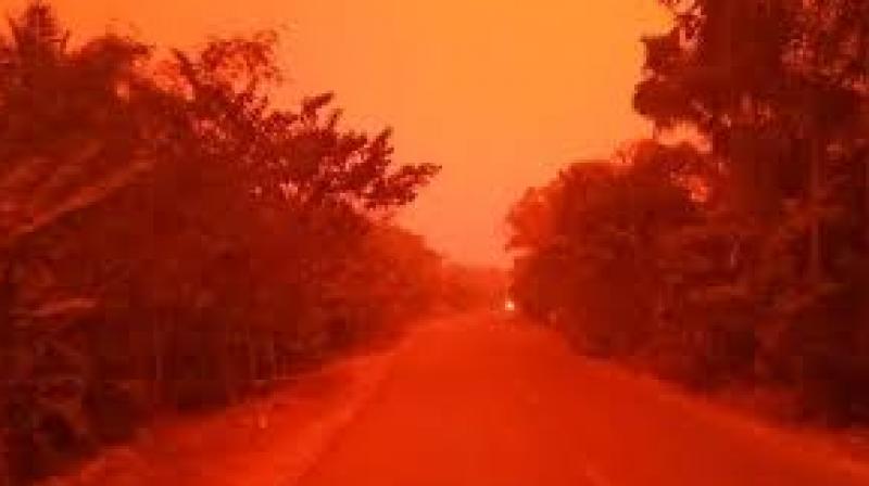 Images Of Red Sky Viral Images Of Red Sky Viral