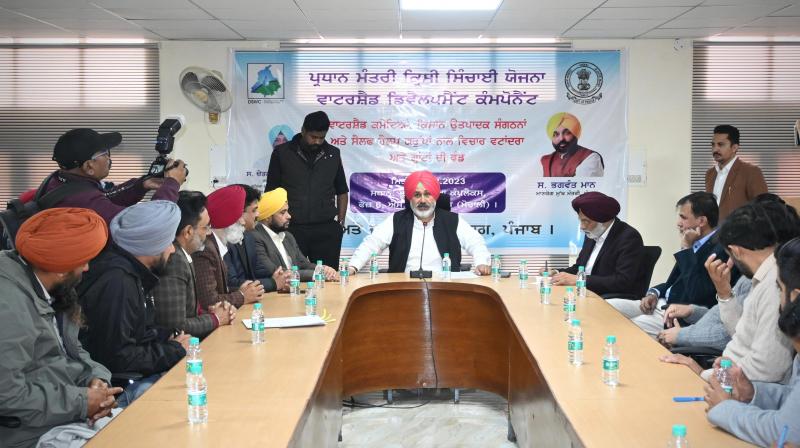 Chetan Singh Jauramajra hands over Rs.4-CR grants for Watershed Programmes in the state Chetan Singh Jauramajra hands over Rs.4-CR grants for Watershed Programmes in the state