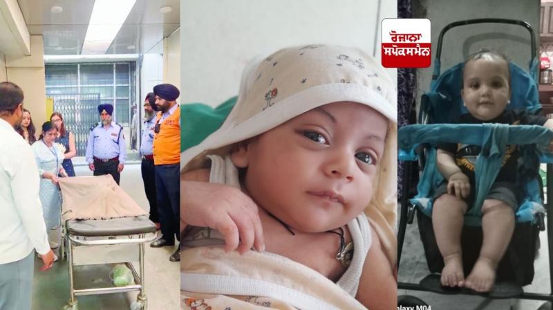 Organ donation by Vansh, the only son of 10 months Organ donation by Vansh, the only son of 10 months