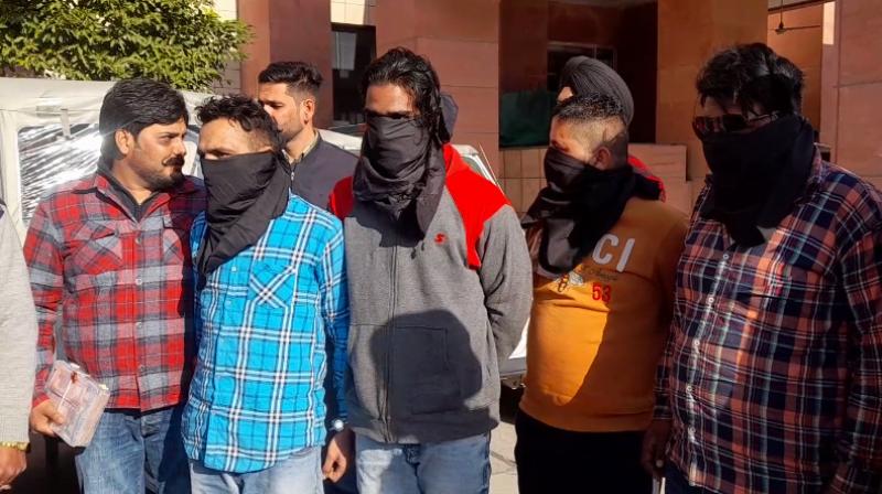 Mohali police busted a gang of car and motorcycle thieves