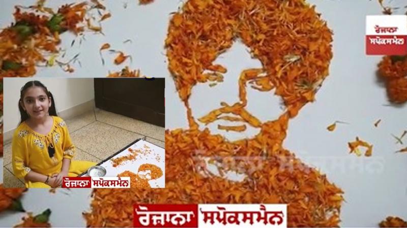 12 year old girl pays homage to late singer on Sidhu Musewala's birthday 12 year old girl pays homage to late singer on Sidhu Musewala's birthday