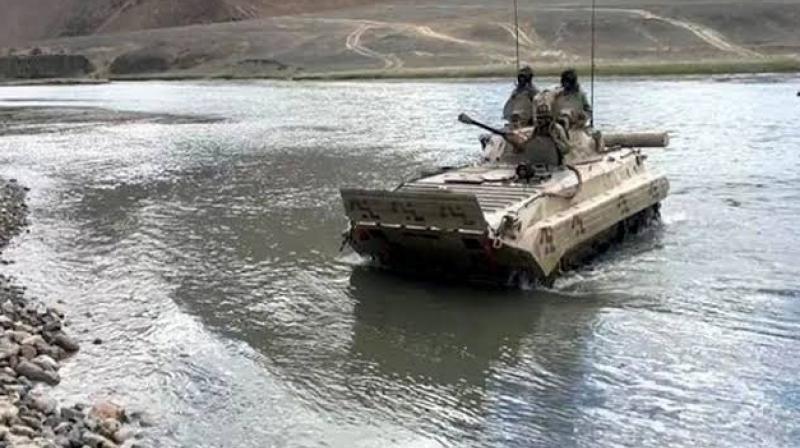 Ladakh Indian Army Tank Accident Today news in Punjabi: 5 Jawans Died Ladakh Indian Army Tank Accident Today news in Punjabi: 5 Jawans Died