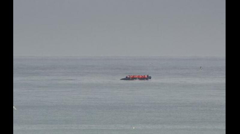 Migrant boat Migrant boat