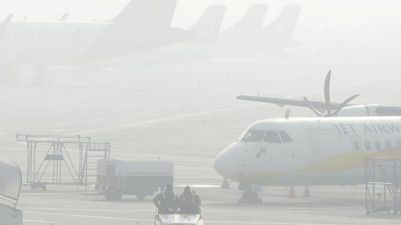 Dense Fog In Delhi Zero Visibility In Palam Impact On Flights