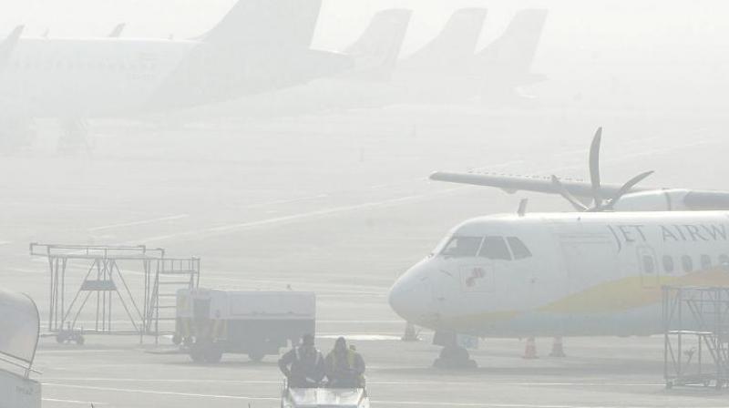 Dense Fog In Delhi Zero Visibility In Palam Impact On Flights Dense Fog In Delhi Zero Visibility In Palam Impact On Flights
