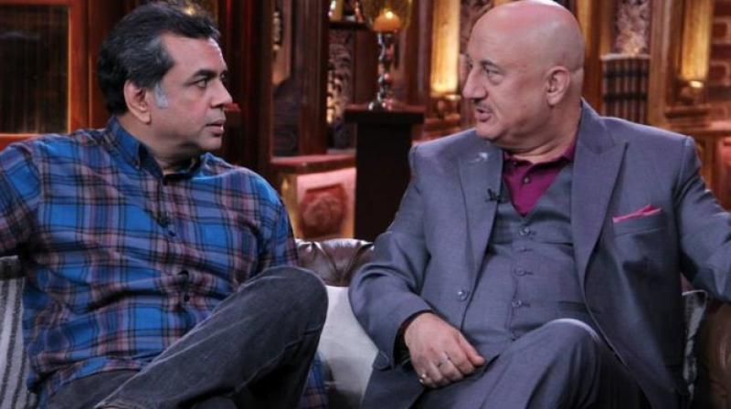 Anupam kher and Paresh Rawal Anupam kher and Paresh Rawal