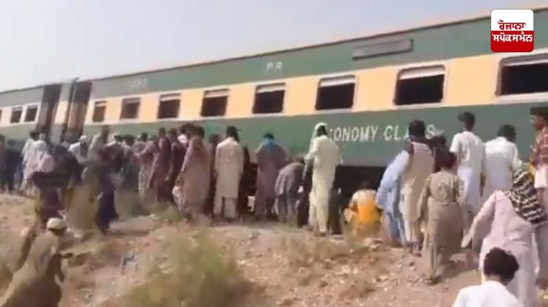 Jaffar Express Derails After Powerful Blast On Sindh-Balochistan Border Jaffar Express Derails After Powerful Blast On Sindh-Balochistan Border