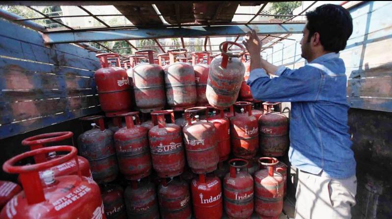 LPG gas cylinder LPG gas cylinder