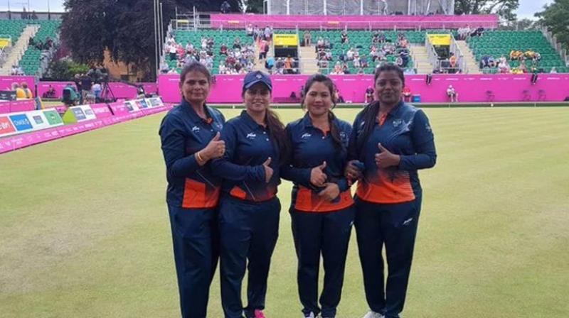 Indian lawn bowls team wins Gold Indian lawn bowls team wins Gold