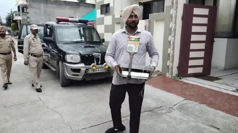 Punjab police recovers tramadol tablets and intoxicant powder from dismissed INSP's house Punjab police recovers tramadol tablets and intoxicant powder from dismissed INSP's house