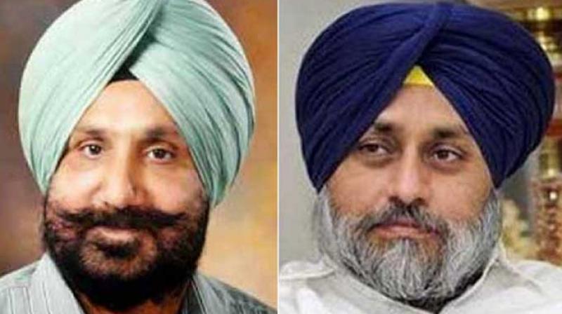 Sukhjinder Randhawa, Parkash Singh Badal Sukhjinder Randhawa, Parkash Singh Badal