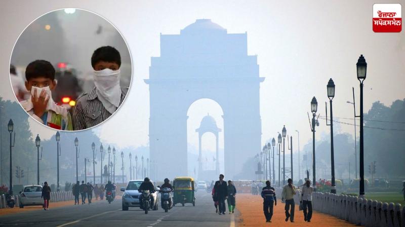 75.4% Children feel suffocated due to Delhi Air Pollution 75.4% Children feel suffocated due to Delhi Air Pollution