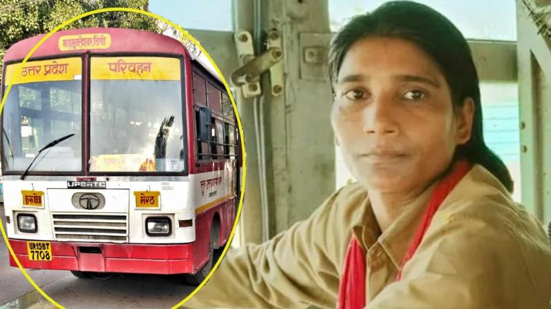 Courage not lost after husband's death: Priyanka became UP's first woman bus driver after struggles Courage not lost after husband's death: Priyanka became UP's first woman bus driver after struggles