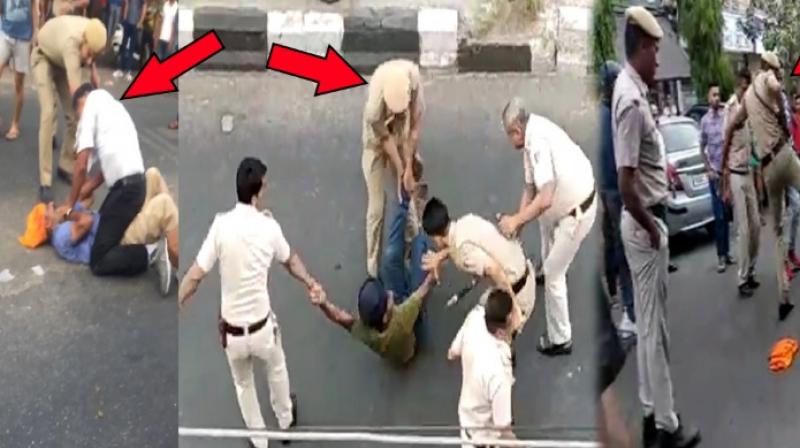 2 Delhi Police constables dismissed in Mukherjee Nagar assault case 2 Delhi Police constables dismissed in Mukherjee Nagar assault case