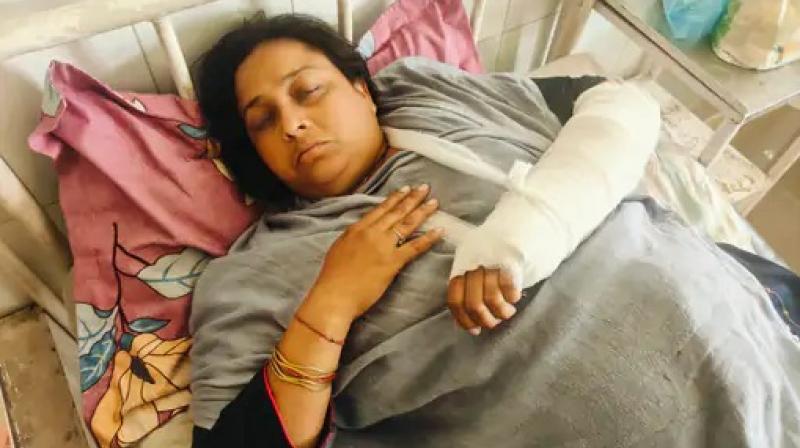 Injured RajRani Injured RajRani