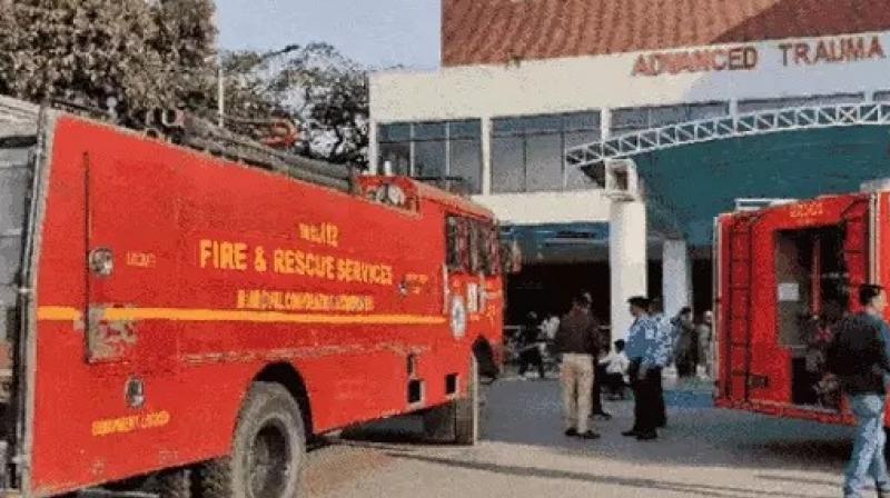 Fire broke out in Chandigarh PGI