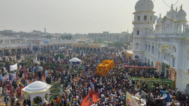 Nagar Kirtan at Sri Nankana Sahib 