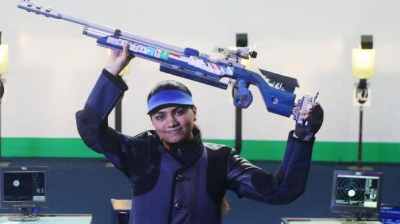 Apurvi Chandela is world number one in 10m air rifle Apurvi Chandela is world number one in 10m air rifle