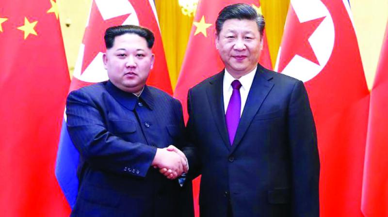 Kim Jong-un And Xi Jinping