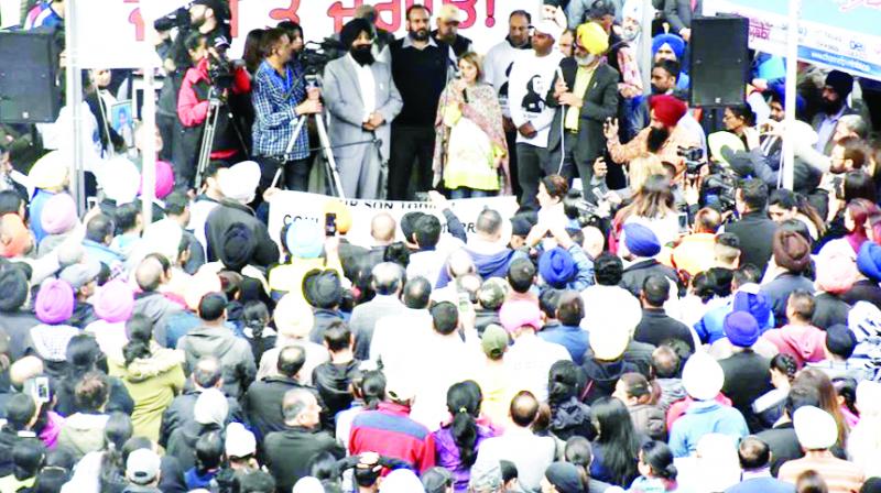 Pepole During 'Jago and Jagao' Rally Pepole During 'Jago and Jagao' Rally