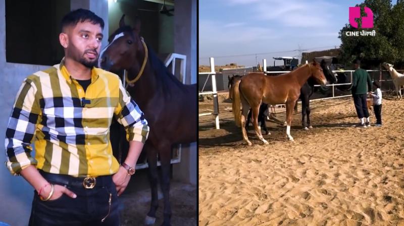 Sippy Gill's luxurious farm house where he kept his well-bred horses Sippy Gill's luxurious farm house where he kept his well-bred horses