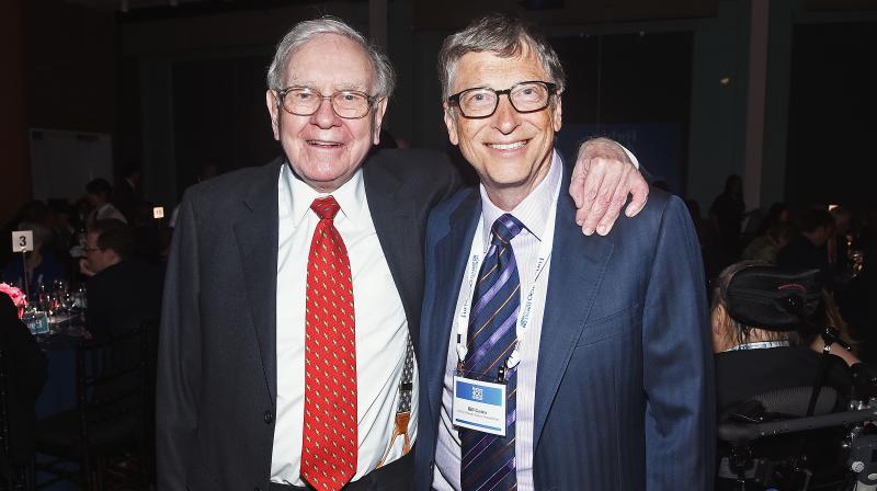 Bill Gates and  Warren Buffett