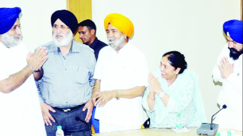 During the meeting Sukhbir Singh Badal discussed During the meeting Sukhbir Singh Badal discussed