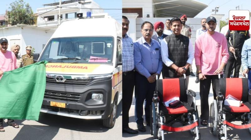 MP Harbhajan donated 3 ambulances from his MP Land Fund to the Civil Surgeon's Office and District Red Cross Society MP Harbhajan donated 3 ambulances from his MP Land Fund to the Civil Surgeon's Office and District Red Cross Society
