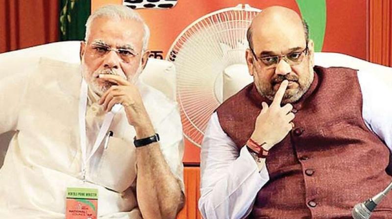 Pm Narinder Modi and Amit Shah Pm Narinder Modi and Amit Shah